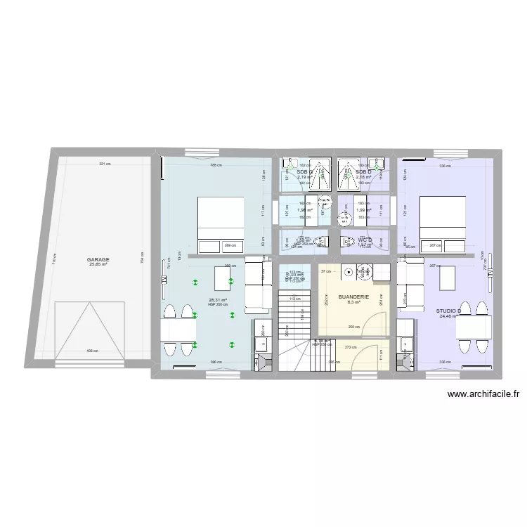 Maison Bouguenais FINALE. Plan de Maison Bouguenais FINALE. Plan de
