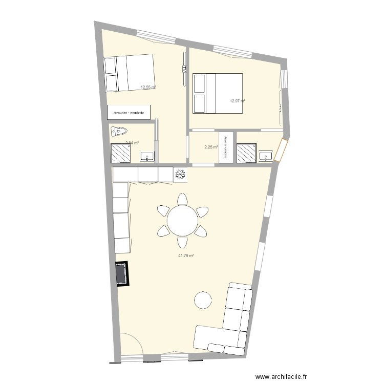 Saint Paul Domi 3. Plan de 0 pièce et 0 m2