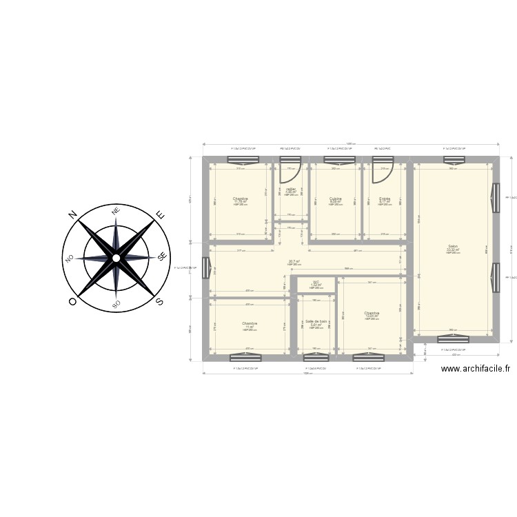 briollant. Plan de 0 pièce et 0 m2