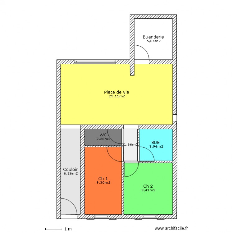 Plan. Plan de 0 pièce et 0 m2