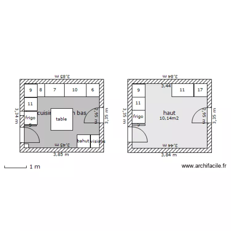 cuisine subrin. Plan de cuisine subrin. Plan de