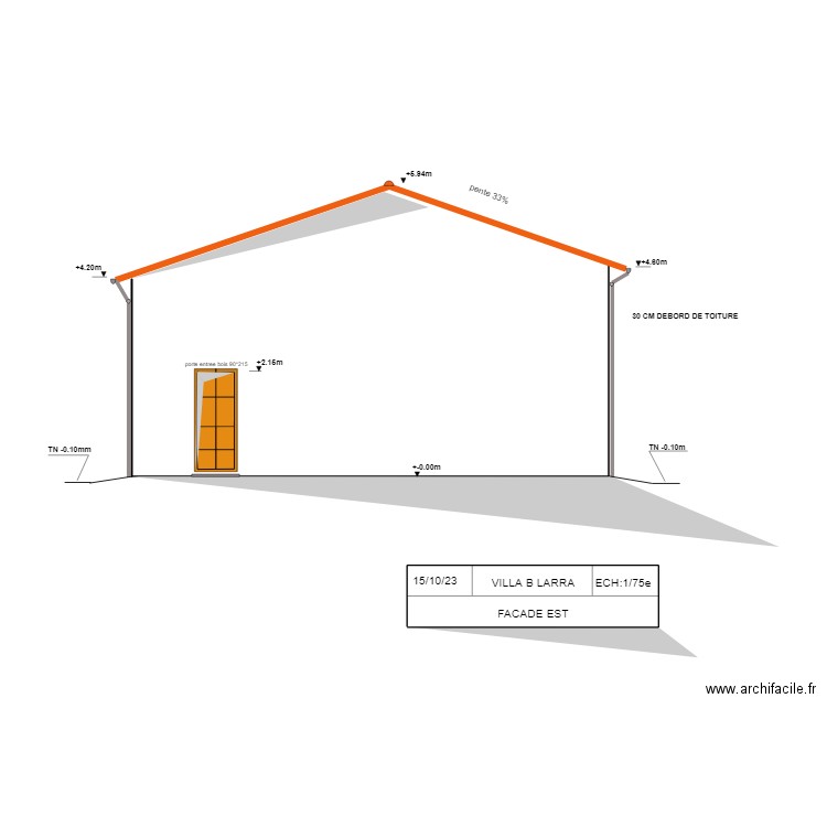 coulon facade   est. Plan de 0 pièce et 0 m2