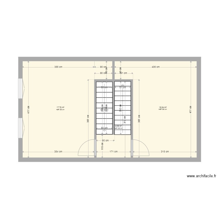 REZ DE CHAUSSEZ C. Plan de 0 pièce et 0 m2