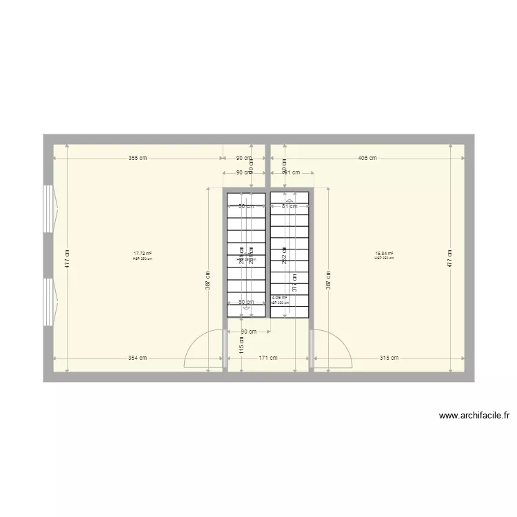 REZ DE CHAUSSEZ C. Plan de REZ DE CHAUSSEZ C. Plan de
