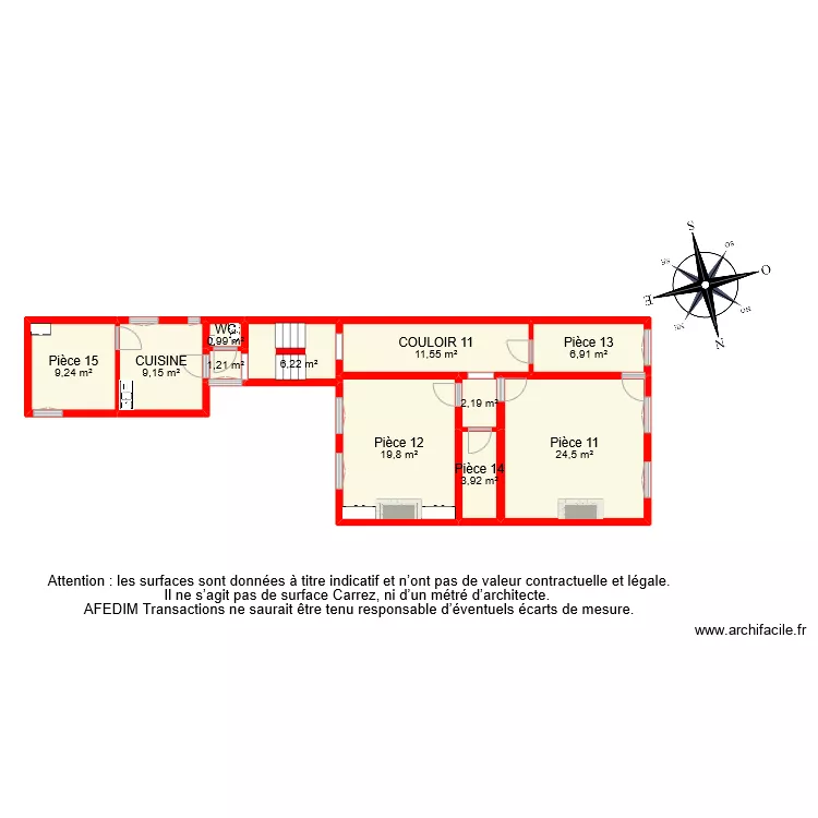 BI 10539 ETAGE . Plan de BI 10539 ETAGE . Plan de