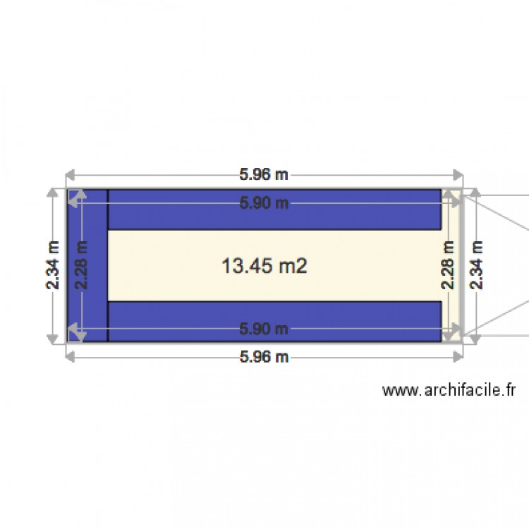 VIA LOCATION MAGASIN. Plan de 0 pièce et 0 m2