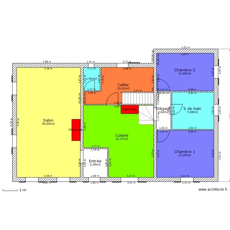 maison-rdc. Plan de 0 pièce et 0 m2