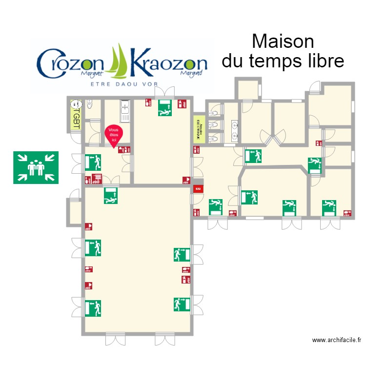 maison du temps libre 1. Plan de 0 pièce et 0 m2