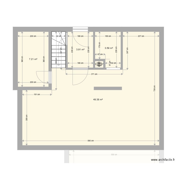 771805 Cormoret Essai plan . Plan de 0 pièce et 0 m2