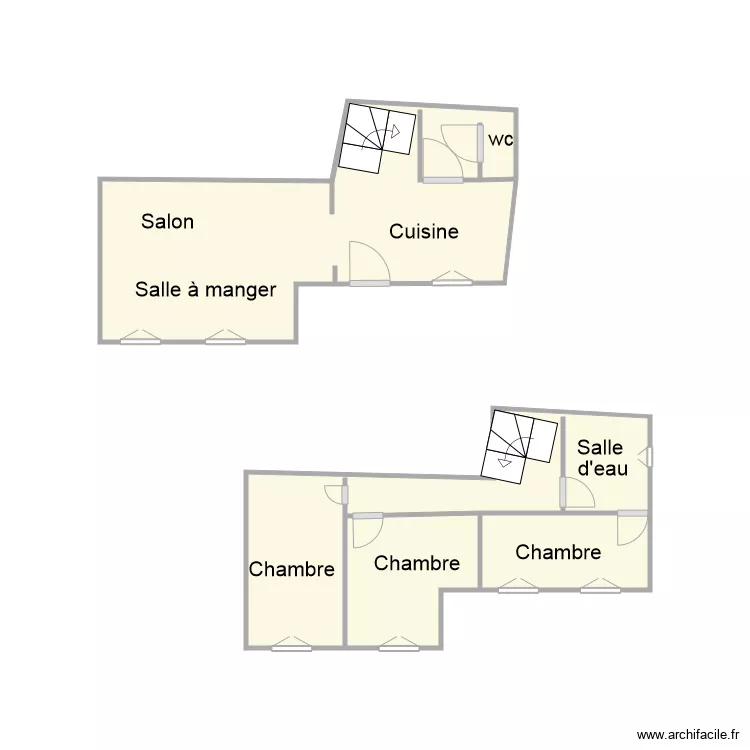 plan 1433 Forestier G&eacute;rard. Plan de 