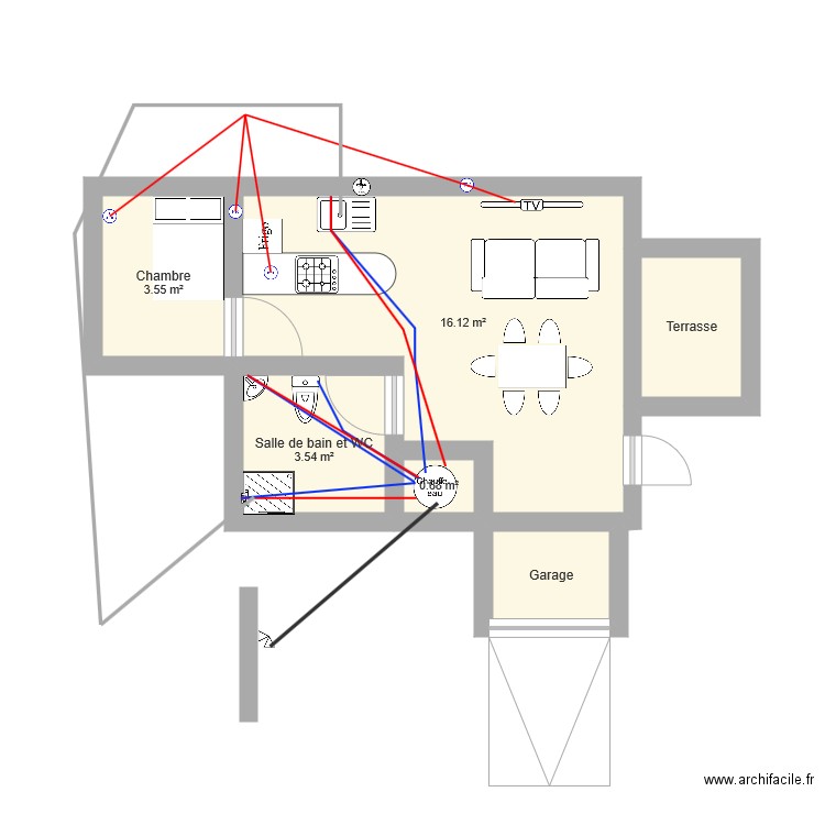 cabane 2. Plan de 0 pièce et 0 m2