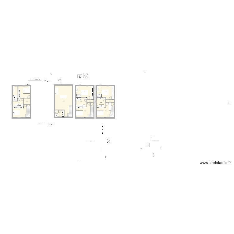 extension salles de bain. Plan de 0 pièce et 0 m2