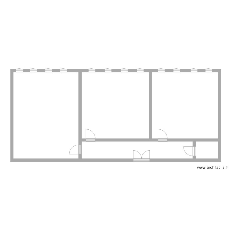 Ecole verte  bat annexe. Plan de 5 pièces et 123 m2