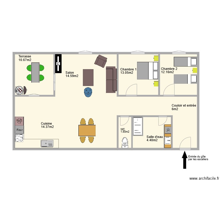 G2596. Plan de 0 pièce et 0 m2