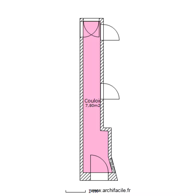 Beau-Site - RdC - Couloir. Plan de Beau-Site - RdC - Couloir. Plan de