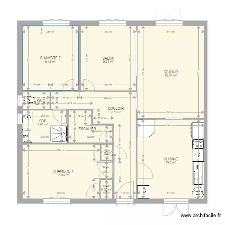 CHATEAU D EAU PROJET 2. Plan de 