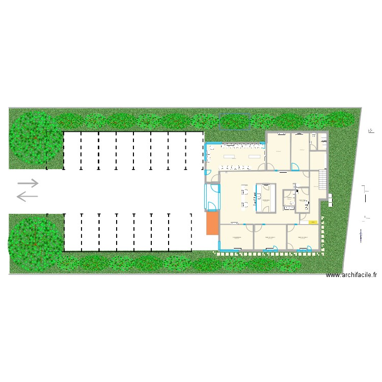 Cabinet50. Plan de 0 pièce et 0 m2