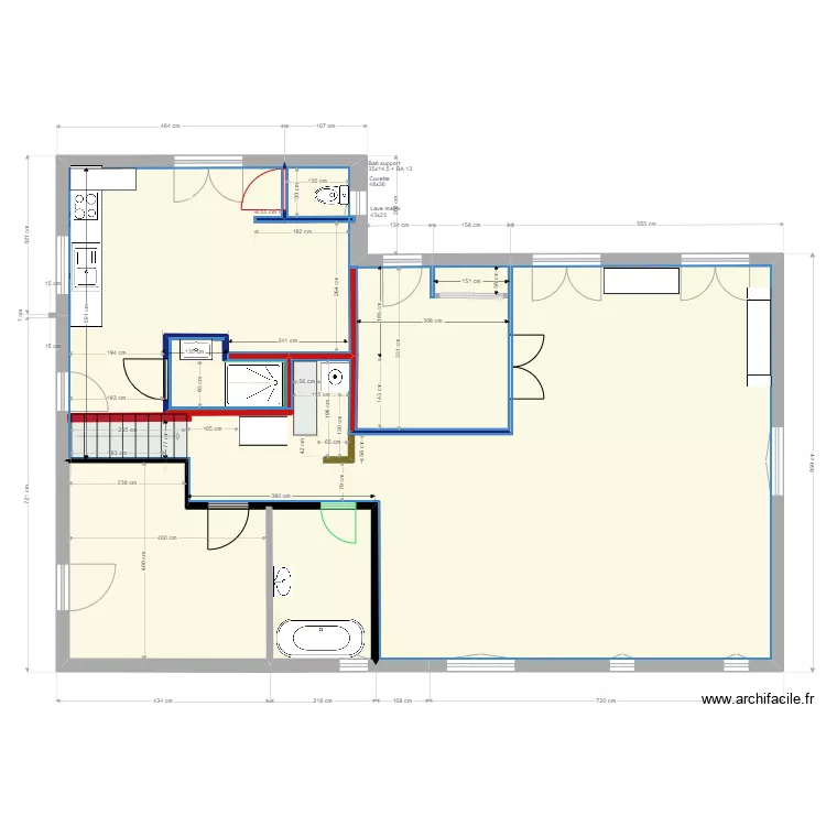 Yvrac RDC PROJET12 04 22 ESCALIER. Plan de Yvrac RDC PROJET12 04 22 ESCALIER. Plan de