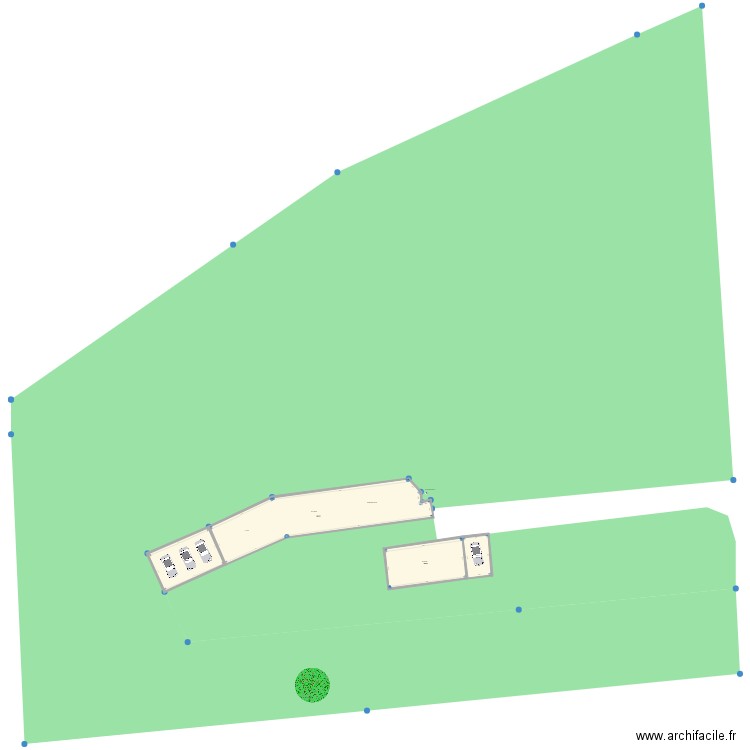 Plan Cadastre Le Paou . Plan de 0 pièce et 0 m2