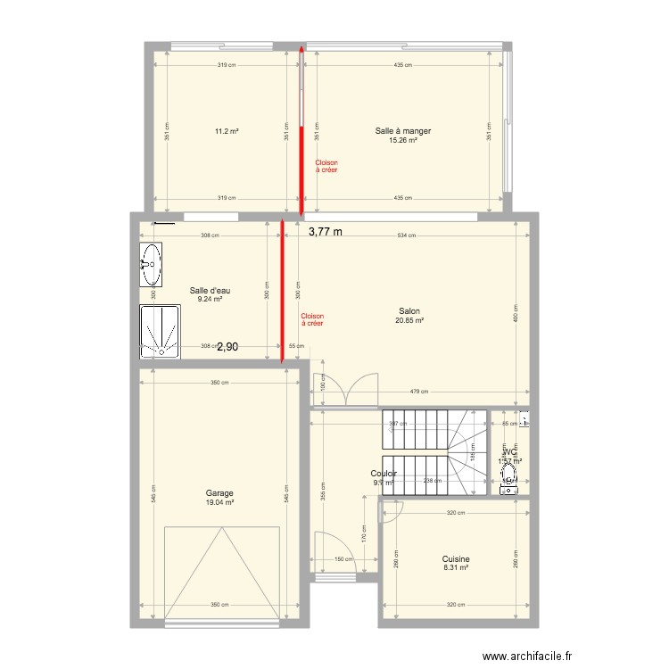 DEMASTHE. Plan de 0 pièce et 0 m2