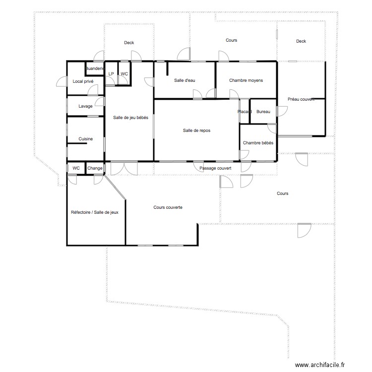 plan perso 2. Plan de 0 pièce et 0 m2