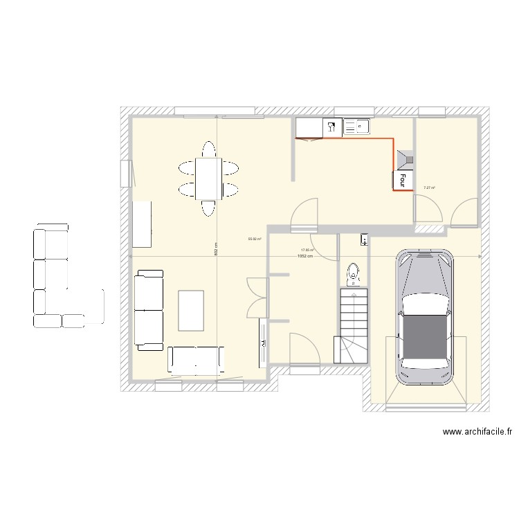 135 Av R Key RDC. Plan de 0 pièce et 0 m2