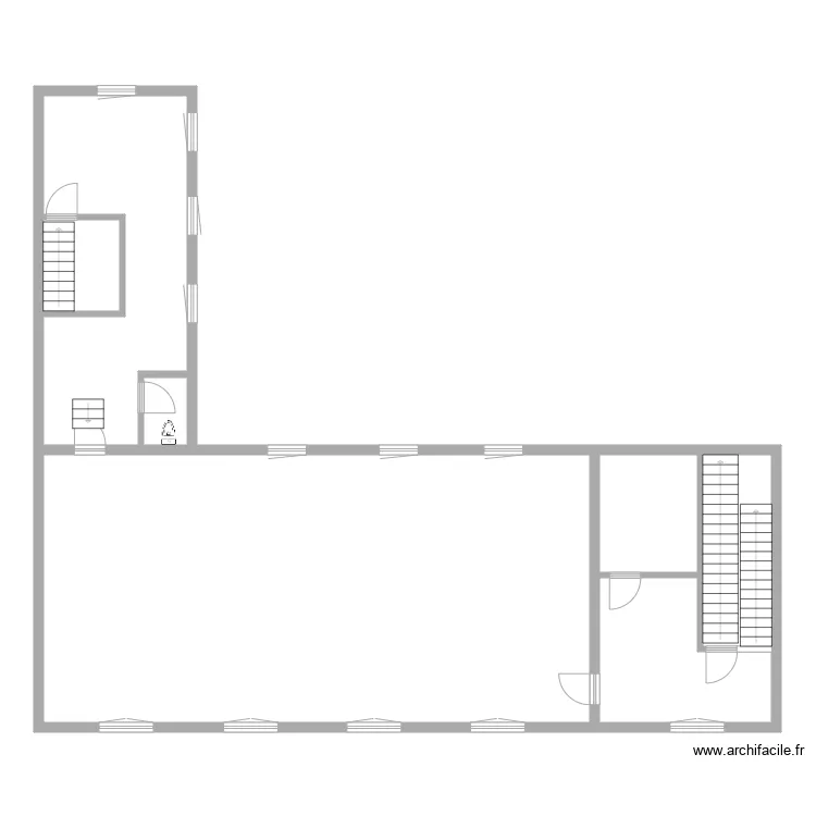 saint piat 2 eme etage . Plan de 0 pièce et 0 m2