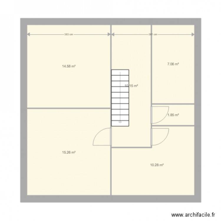 R1 V1. Plan de 0 pièce et 0 m2