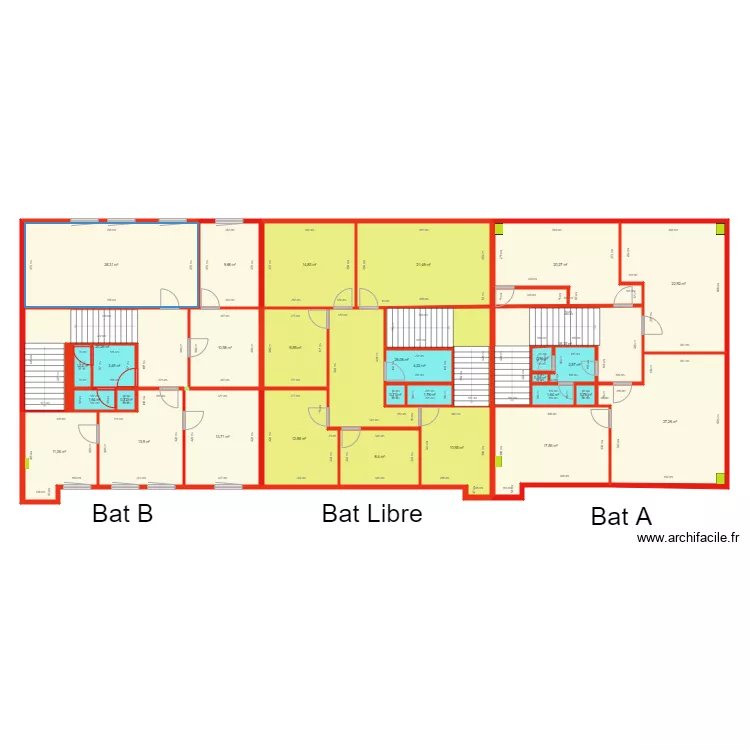 Acti club  Bat A Bat B  Bat Libre. Plan de 