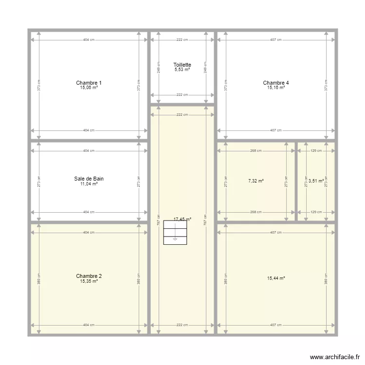 etage maison. Plan de etage maison. Plan de