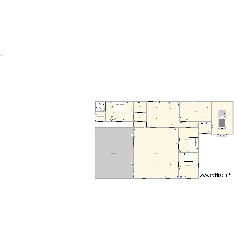 Prince. Plan de 13 pièces et 4822 m2