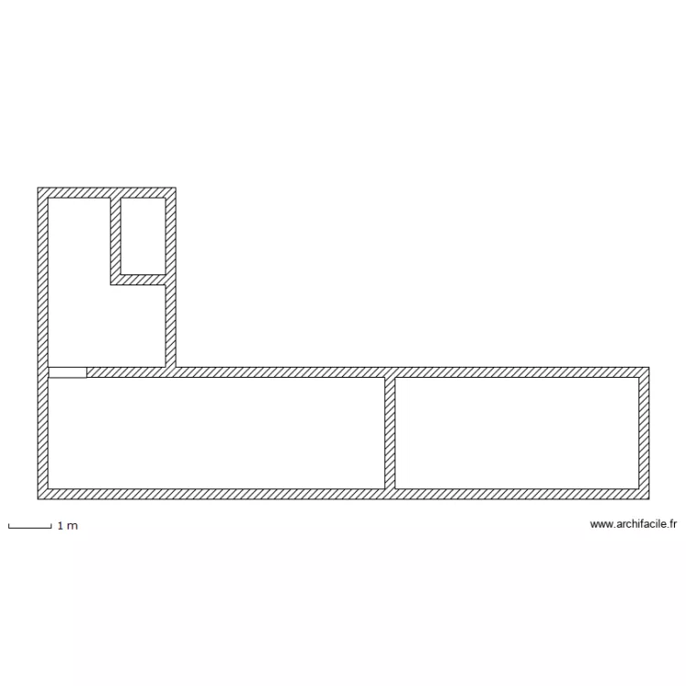 maison L piscine 1er étage. Plan de maison L piscine 1er étage. Plan de