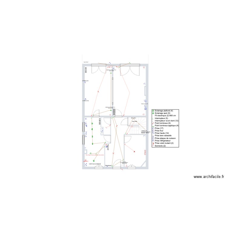 Projet Jeanne RDC - Bernat. Plan de 0 pièce et 0 m2