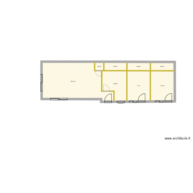 Dépendances6. Plan de 0 pièce et 0 m2