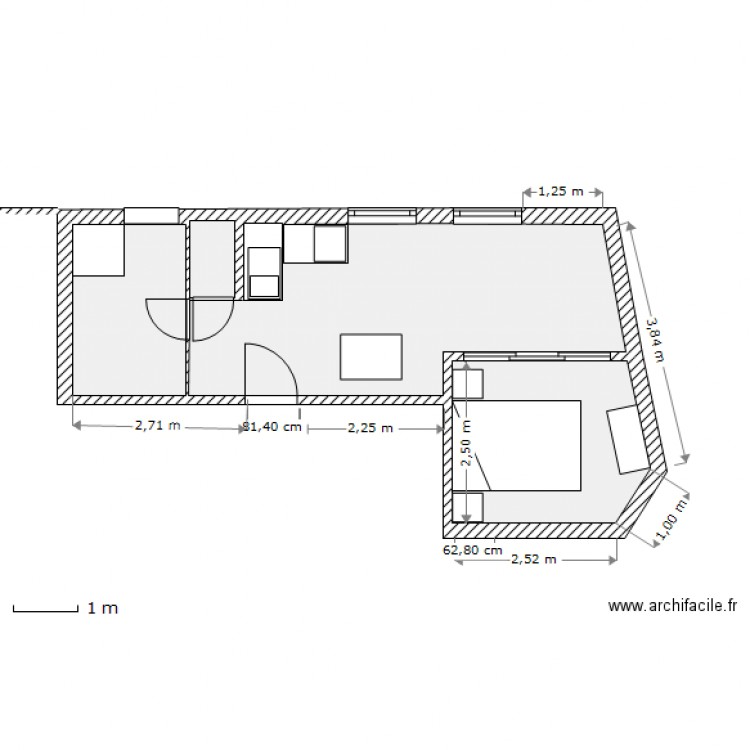 appart1etage21. Plan de 0 pièce et 0 m2