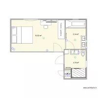 chambre avant travaux