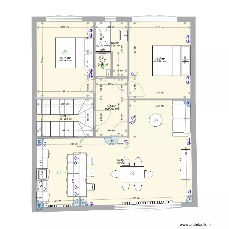 Vander Elst 2&egrave;me. Plan de 