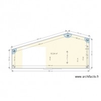 Chambre 1er paroi sud modif 2