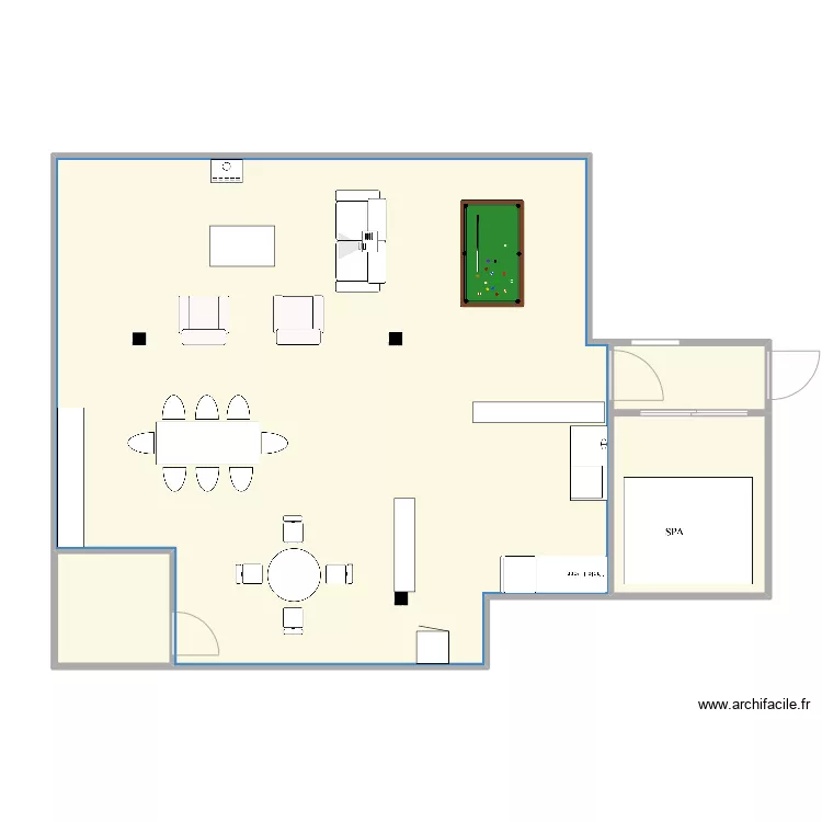 SOUS SOL Test 1 . Plan de 