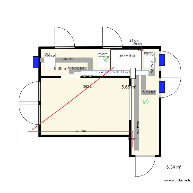 MAION GROSSA . Plan de MAION GROSSA . Plan de