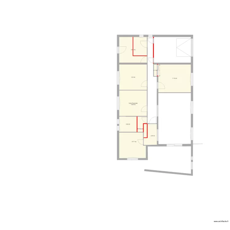 Maison projet 1. Plan de 