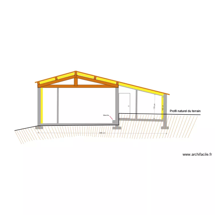 Studio 3 Philippe Coupe. Plan de 