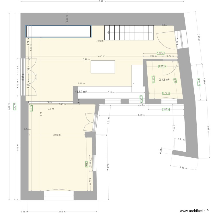 Maison 2bis test. Plan de 0 pièce et 0 m2