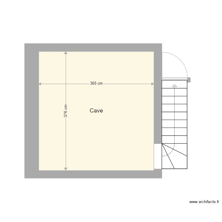 Cave 01. Plan de 0 pièce et 0 m2