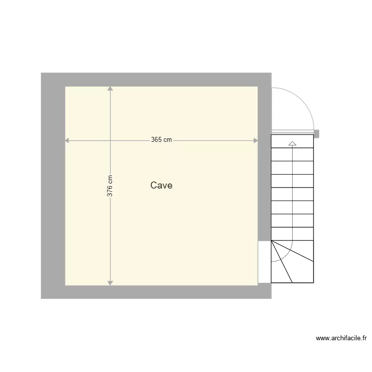 Cave 01. Plan de 