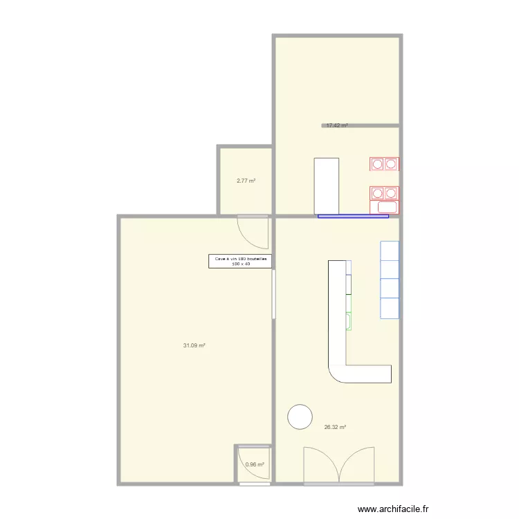 Carri&egrave;res. Plan de 