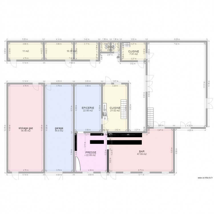 SAVEUSE. Plan de 0 pièce et 0 m2