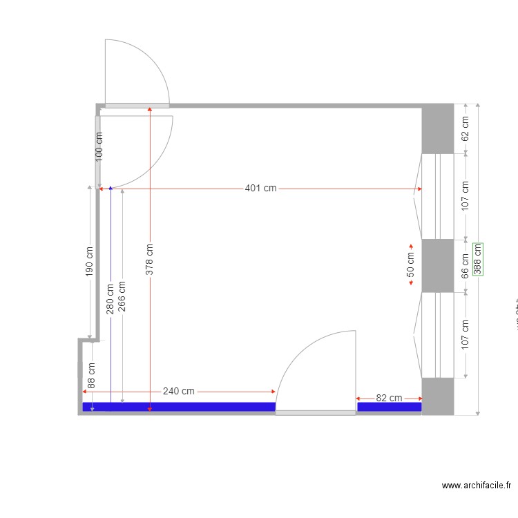 cuisine Léontine. Plan de 0 pièce et 0 m2