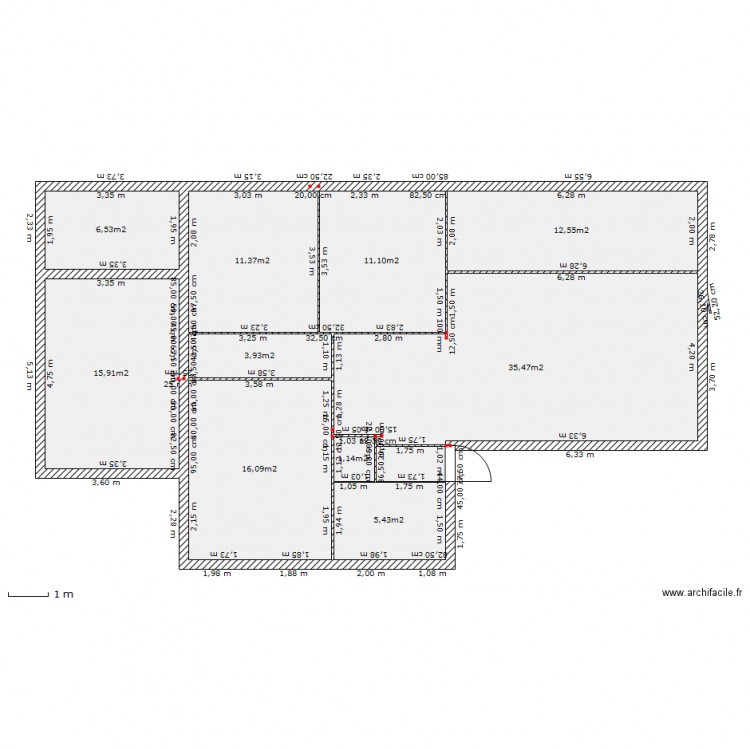 st lolo. Plan de 0 pièce et 0 m2