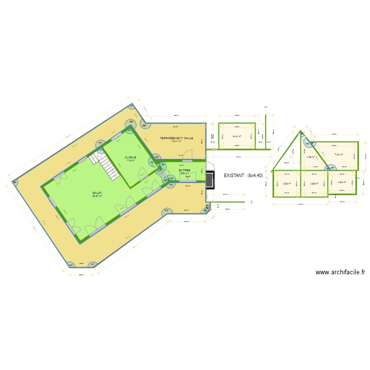 TRAVAUX LA CHARENTONNE DEF2. Plan de 0 pièce et 0 m2